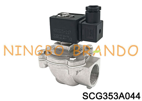 ASCO 유형 SCG353A044 1'' 솔레노이드 펄스 밸브 DC24V AC220V
