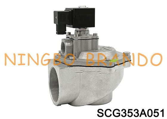 G2-1/2'' SCG353A051 직각 다이어프램 솔레노이드 밸브 DC24V AC220V