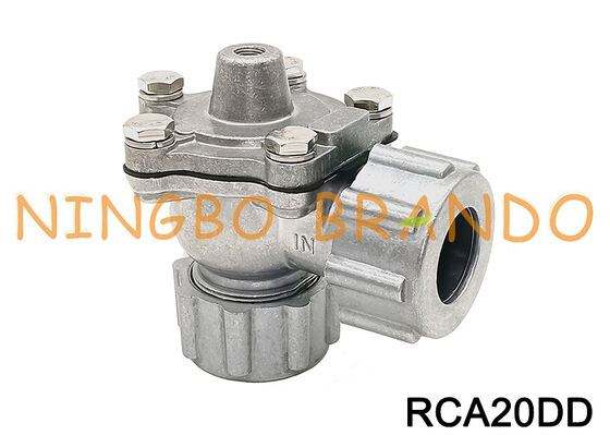 RCA20DD 3/4 인치 원격 파일럿 펄스 제트 밸브 드레서 너트 유형 집진기 밸브