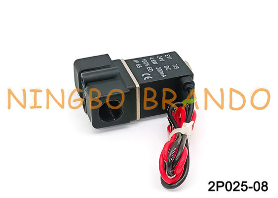 2P025 1/4'' 솔레노이드 밸브 평상시 닫힘 2.5mm 솔레노이드 밸브 24VDC