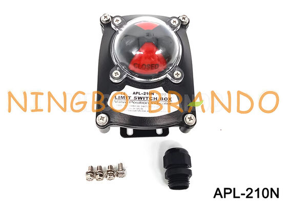 공압 밸브 위치 모니터링을 위한 APL-210N 리미트 스위치 박스