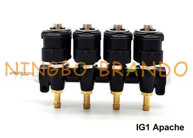 IG1 아파치 OMB 유형 LPG/CNG 가로장 인젝터 HD 4 실린더 DC12V 3개 옴