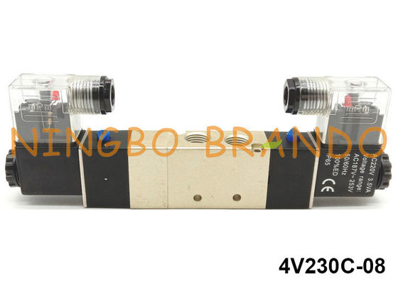 4V230C-08 아이르타크 종류 공압 솔레노이드 밸브 1/4 