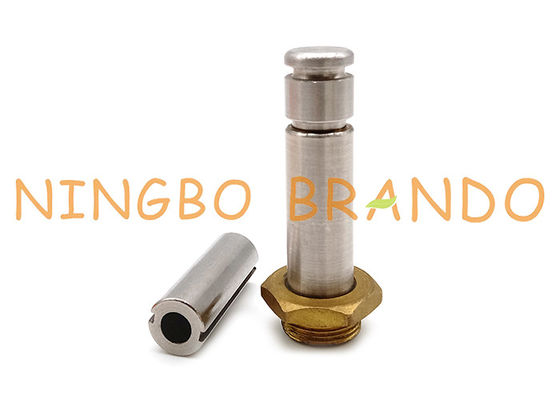 NC NBR 밀봉 스테인레스 강 304 M16 스레드 솔레노이드 밸브 전기자