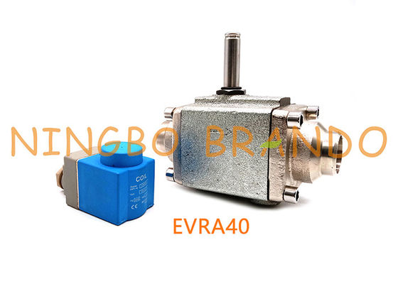 EVRA 40 1 1/2'' 2'' 암모니아 플랜트 냉동 솔레노이드 밸브