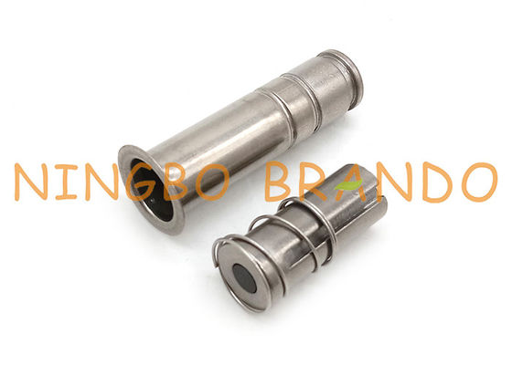 3 방향 NC 10mm OD SS304 유체 제어 솔레노이드 밸브 전기자