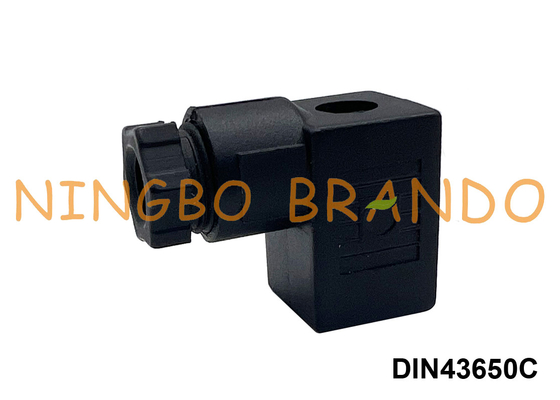 DIN 43650 유형 C 솔레노이드 밸브 코일 플러그 커넥터 IP65 DIN43650C